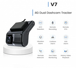1,000,000UGX 4G Dual Dashcam +GPS Tracker(including installation)
